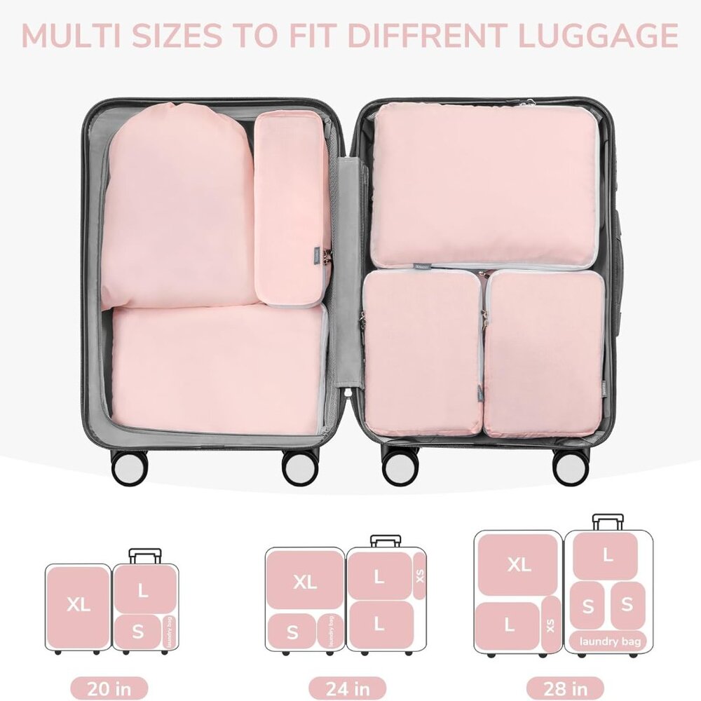 Compression Packing Cubes, 7 Set Packing Cubes Fo… - image 5